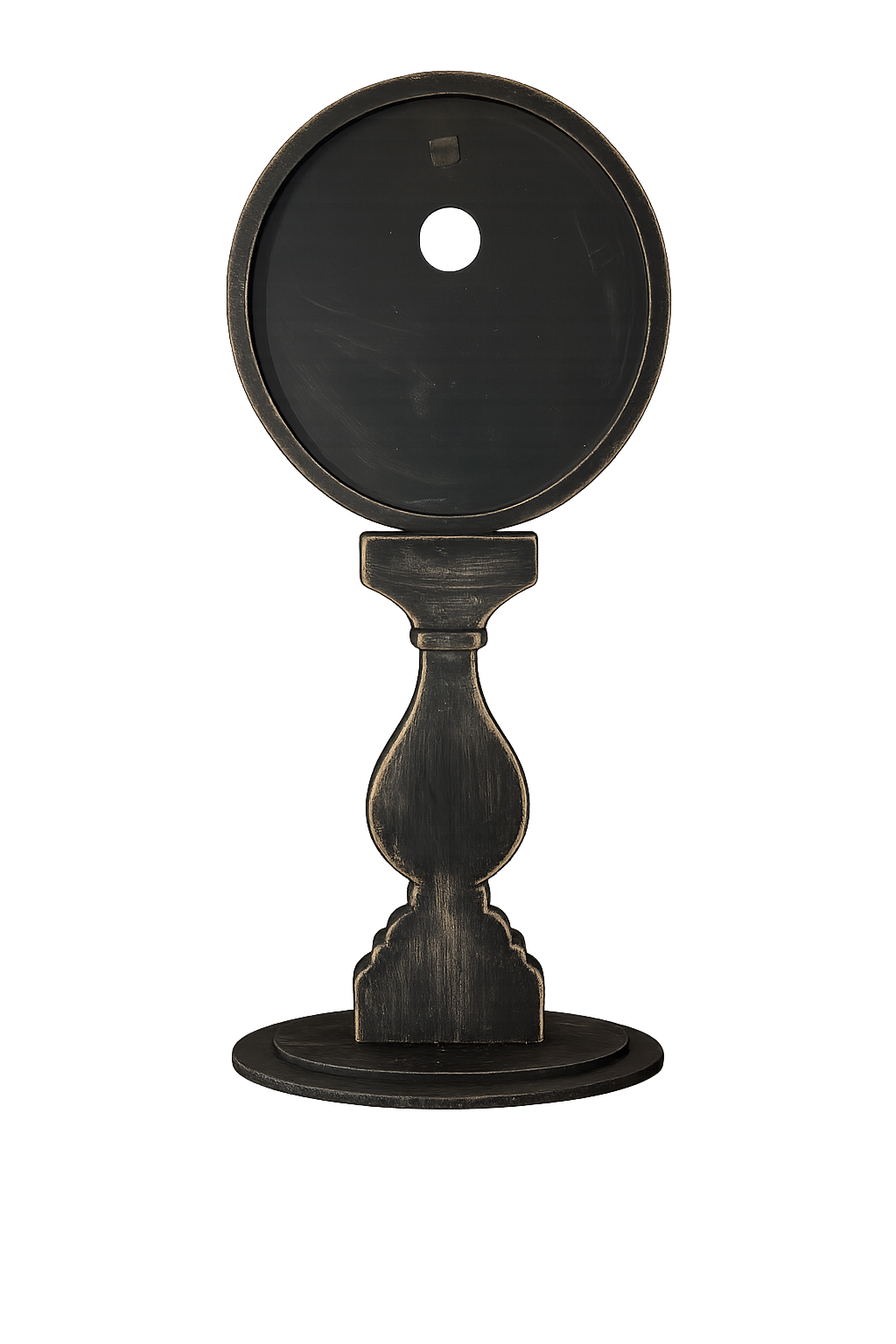 Interchangeable circle insert #028 candle stick and frame ( Sold Separately ) Wood Laser Blank | DIY Craft Cutout | Paint-Ready