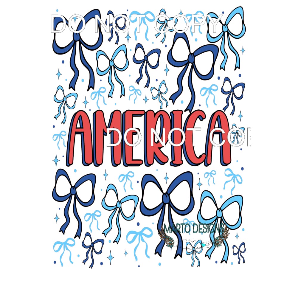 America # 10 Sublimation transfers - Heat Transfer Graphic