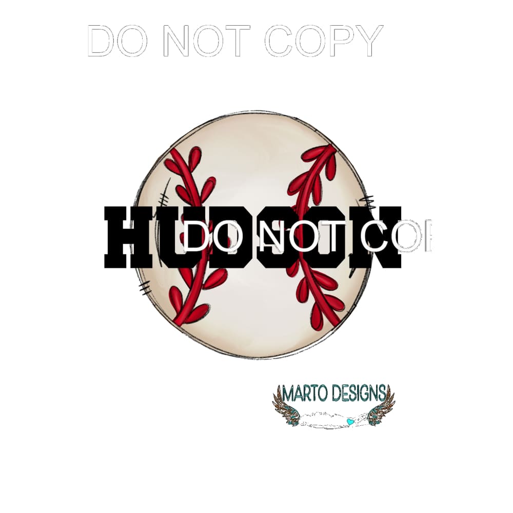 custom name baseball # 3341 in notes let me know name