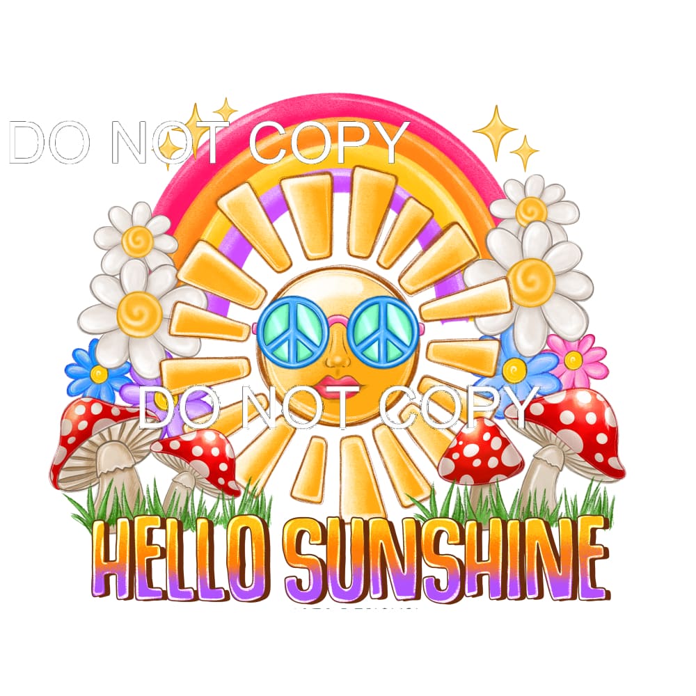 Hello Sunshine #11486 Sublimation transfers - Heat Transfer