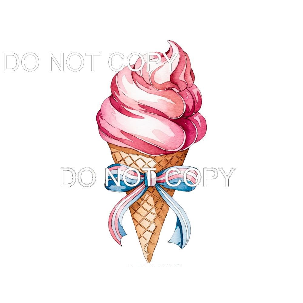 Ice Cream #11481 Sublimation transfers - Heat Transfer
