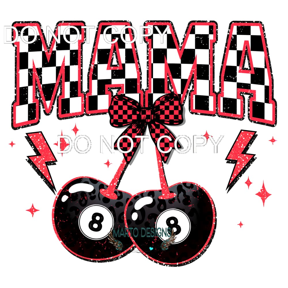 Mama #11448 Sublimation transfers - Heat Transfer Graphic
