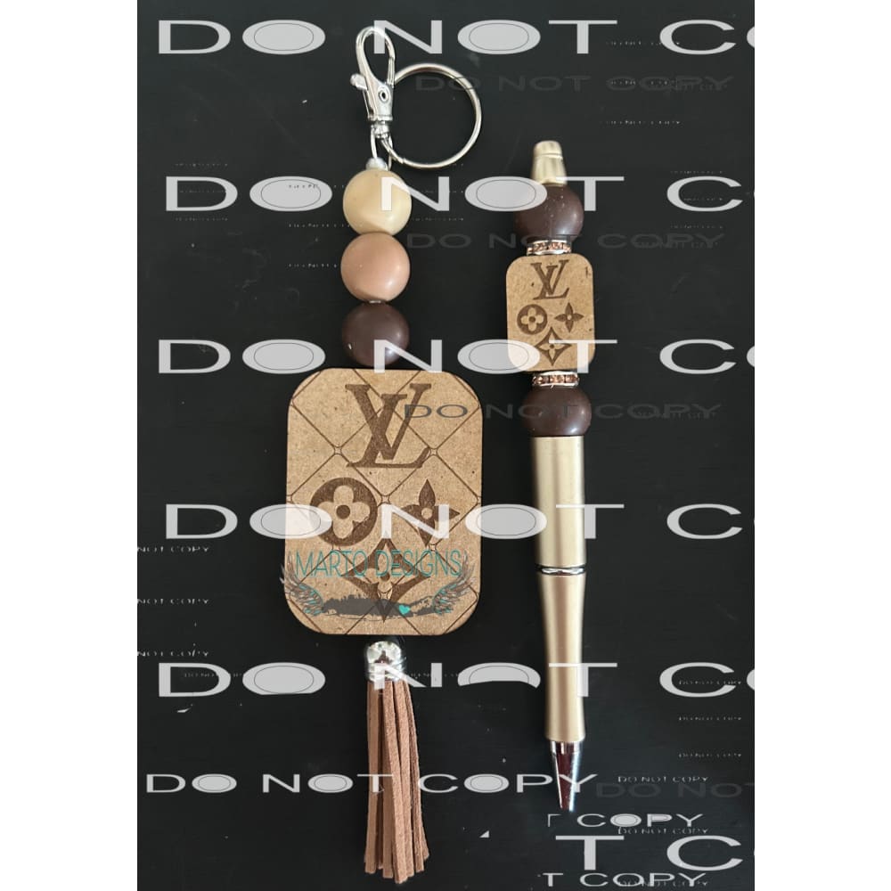 PEN & Keychain Set # 2 - Key Chain and Pen set - Heat