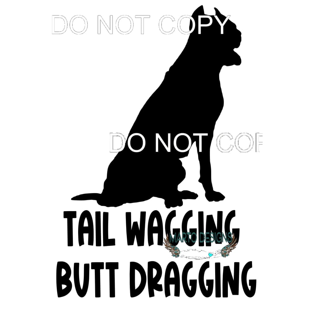 Pitbull custom # 6123 Sublimation transfers - Heat Transfer