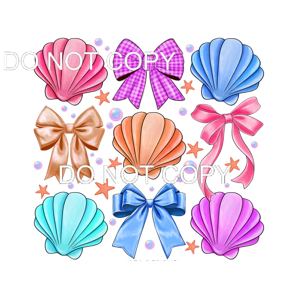 Seashell #11491 Sublimation transfers - Heat Transfer