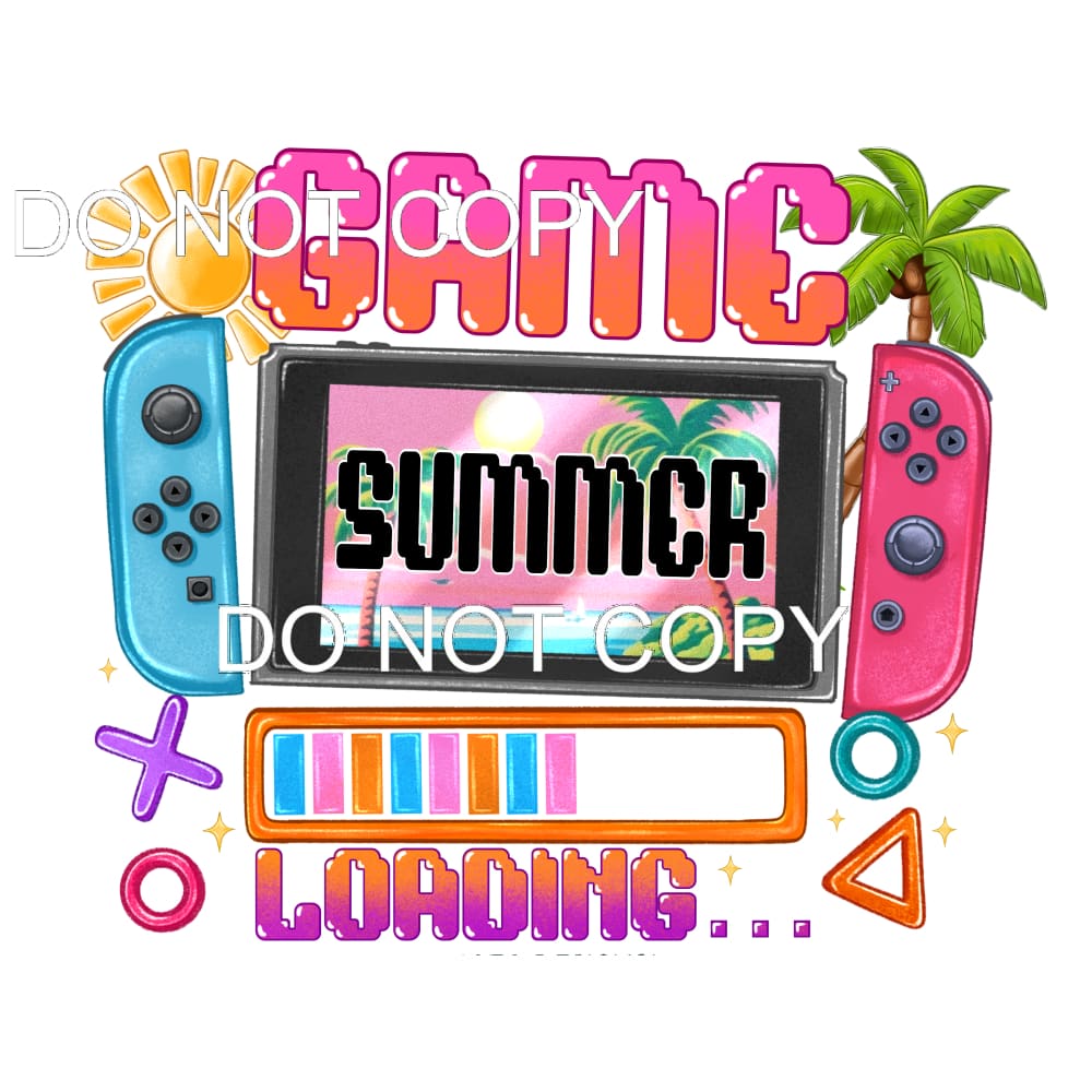 Summer Game #11521 Sublimation transfers - Heat Transfer