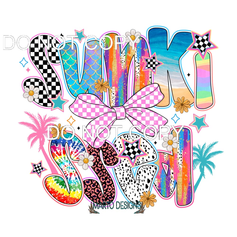 Sun Kissed #11522 Sublimation transfers - Heat Transfer