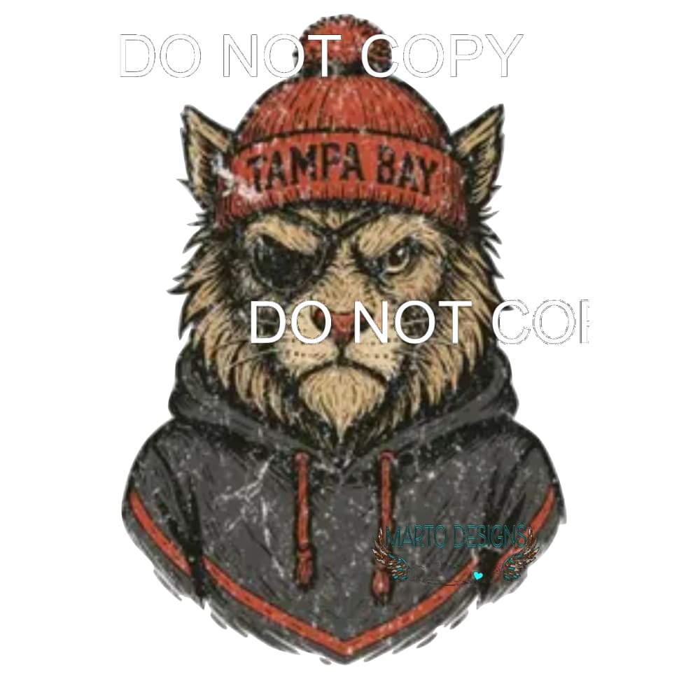 Vintage Tampa Bay Mascot # 2229 Sublimation transfers