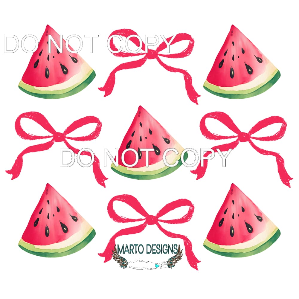 Watercolor Watermelon #11471 Sublimation transfers - Heat