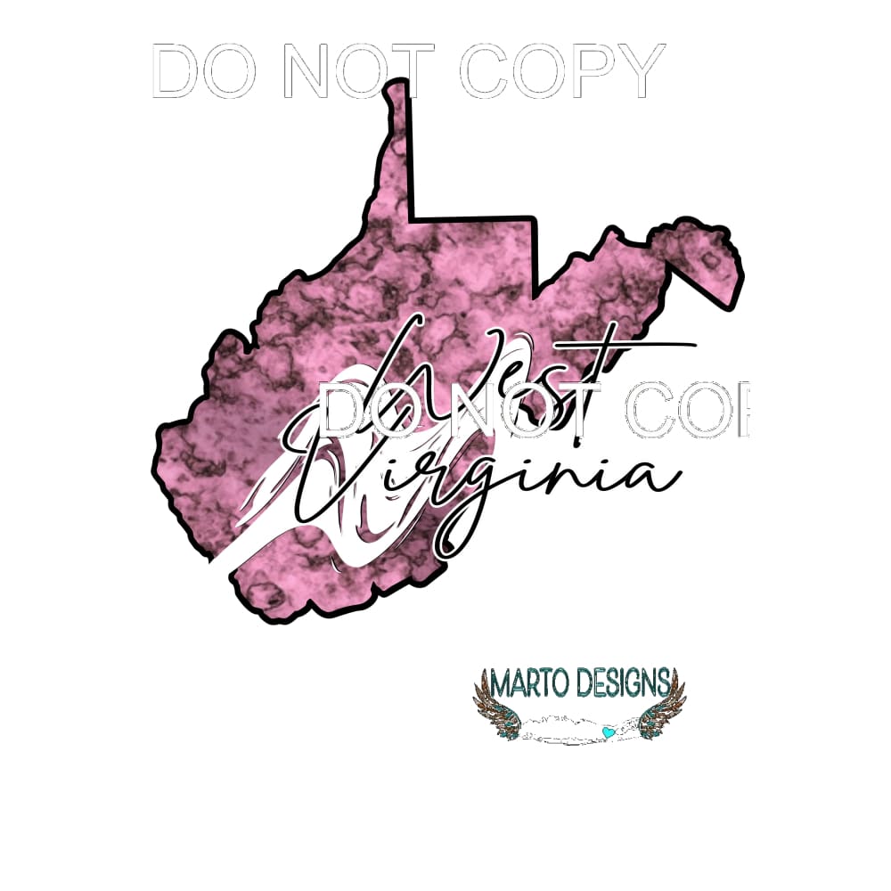 west virginia marble Sublimation transfers - Heat Transfer