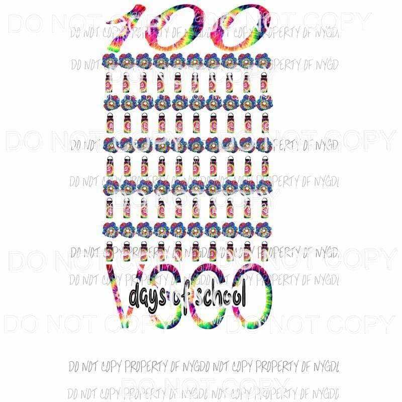 100 Days Of School VSCO #2 Sublimation transfers Heat Transfer