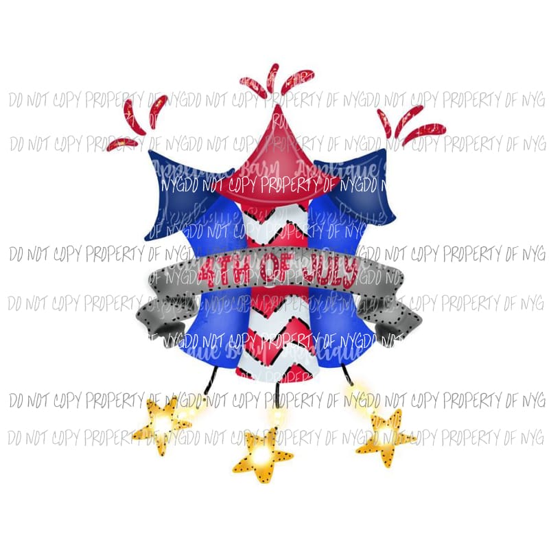 4th of july Sublimation transfers usa 4th of july america Heat Transfer