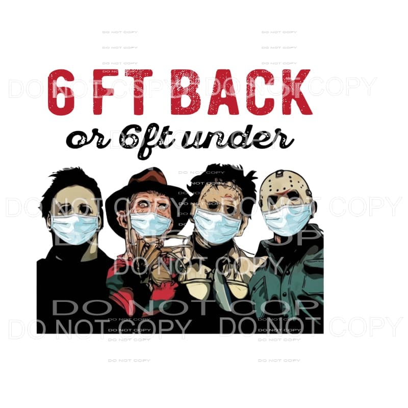 6 feet back 6 feet under horror # 1 HORROR jason freddie