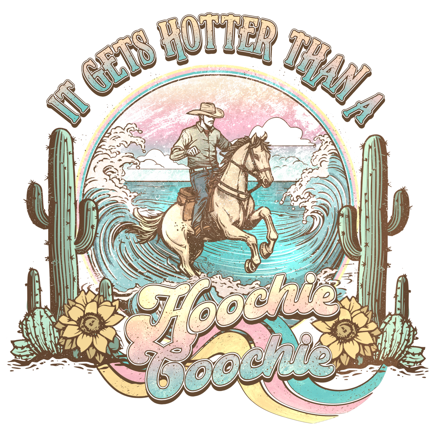 It gets hotter then a hoochie coochie 164 Sublimation transfers
