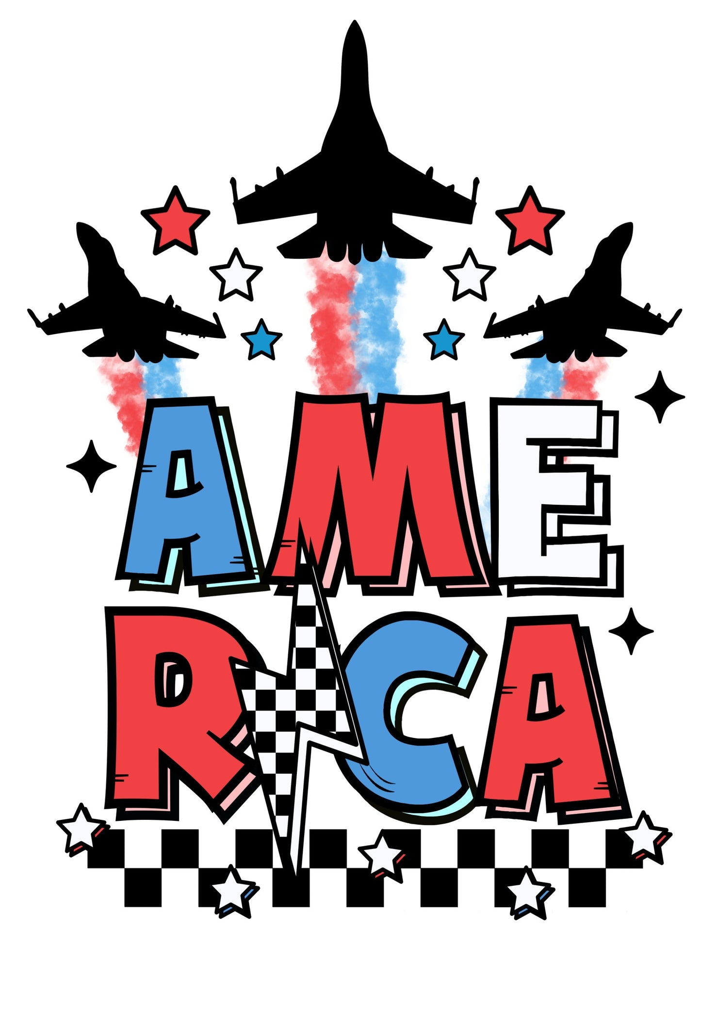 Retro America # 504 Sublimation transfers