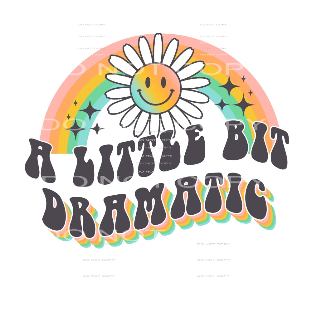 a little bit of dramatic #6456 Sublimation transfers - Heat