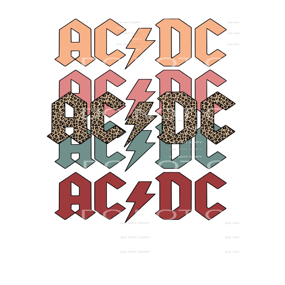 acdc #4396 Sublimation transfers - Heat Transfer