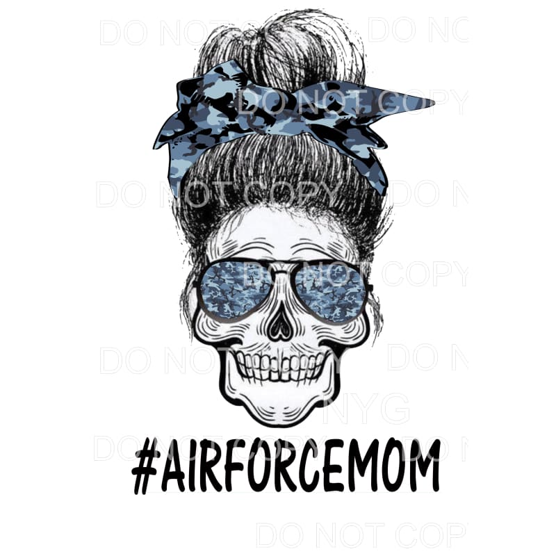AIRFORCE SKULL # Mama - Mimi - Mom - Nana other names in