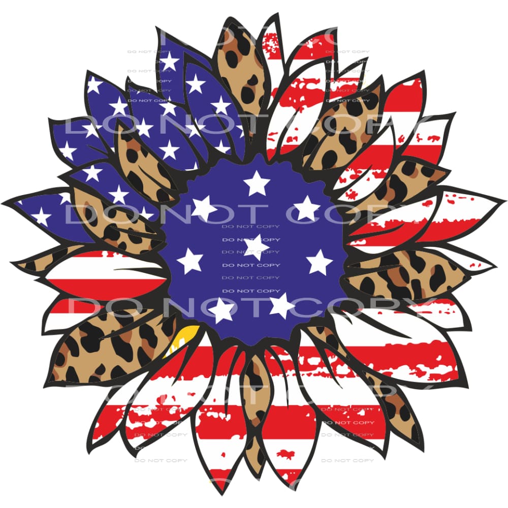 American Flower #5361 Sublimation transfers - Heat Transfer