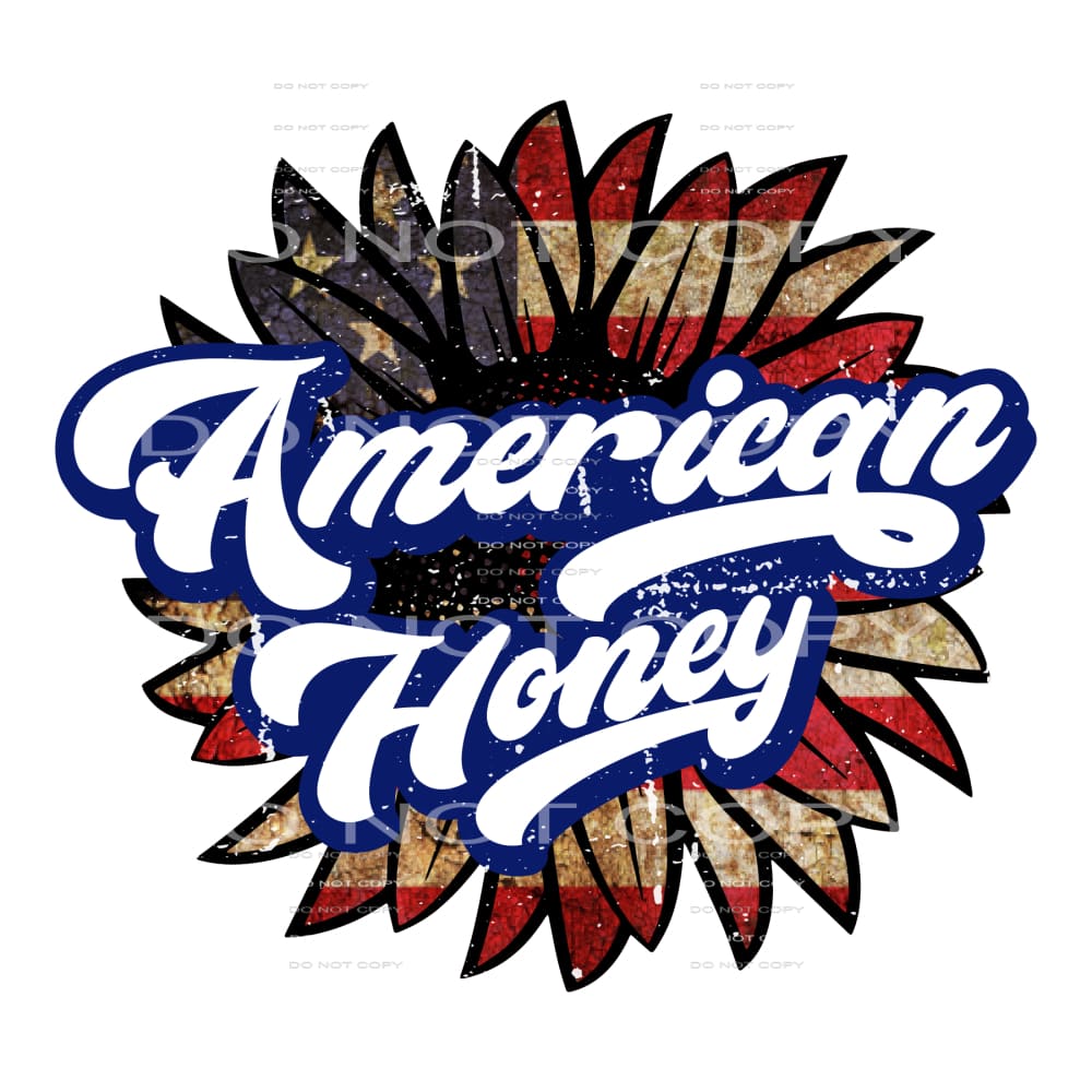 American honey # 253 Sublimation transfers - Heat Transfer