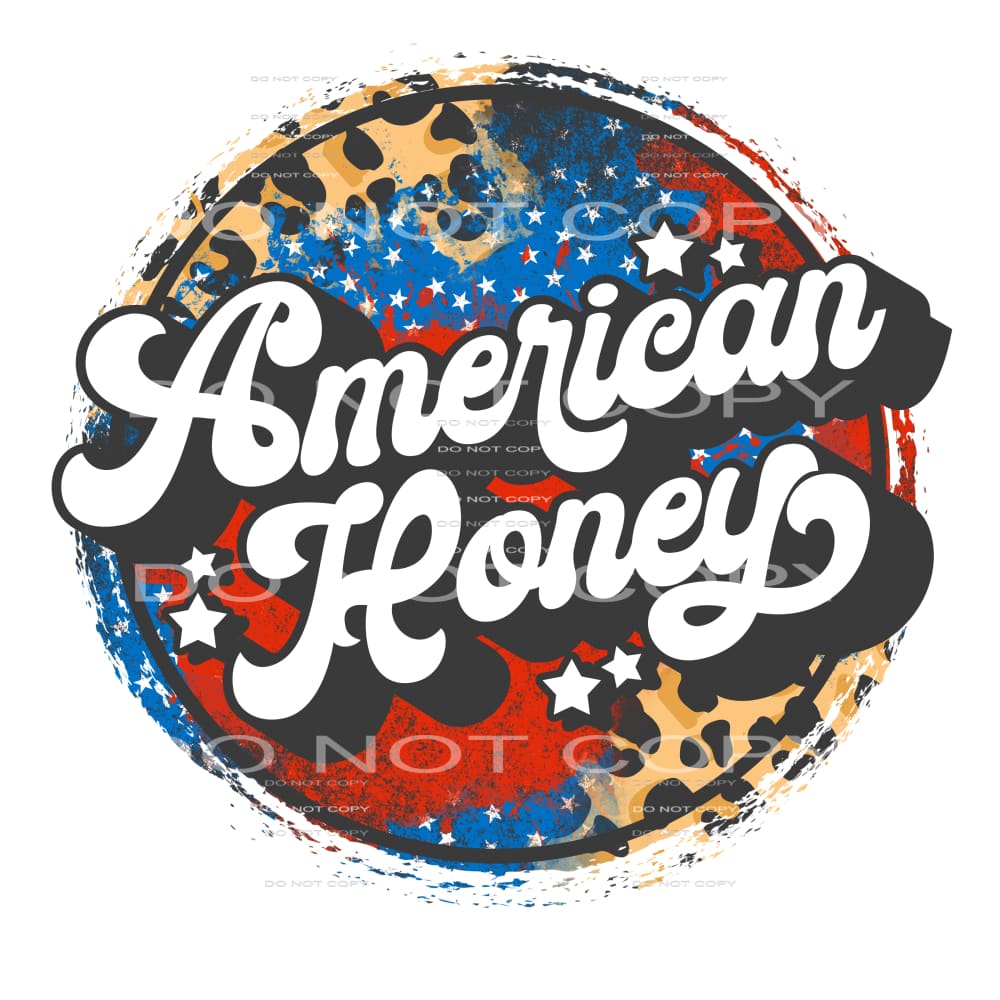 American honey #6752 Sublimation transfers - Heat Transfer