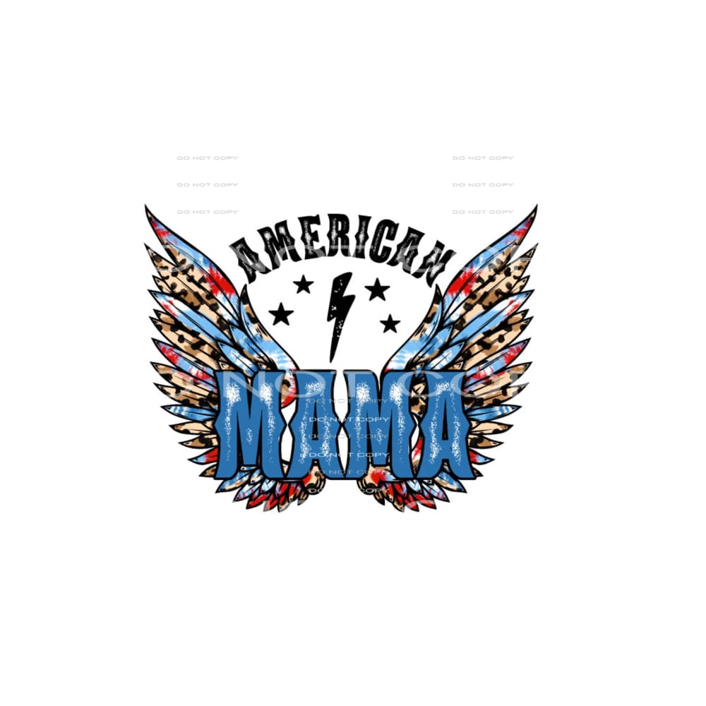 American mama #6948 Sublimation transfers - Heat Transfer