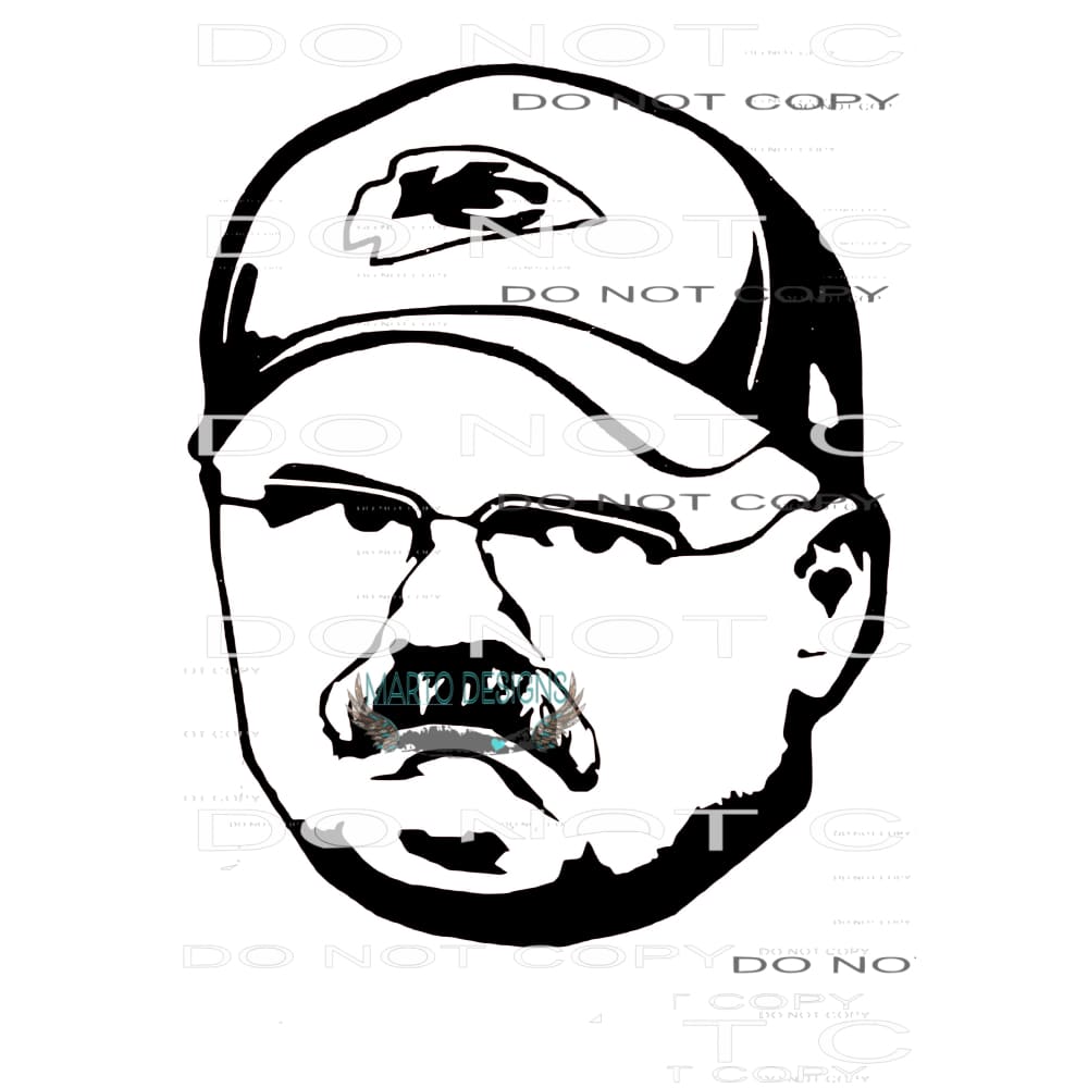 Andy Chiefs Sublimation transfers - Heat Transfer Graphic