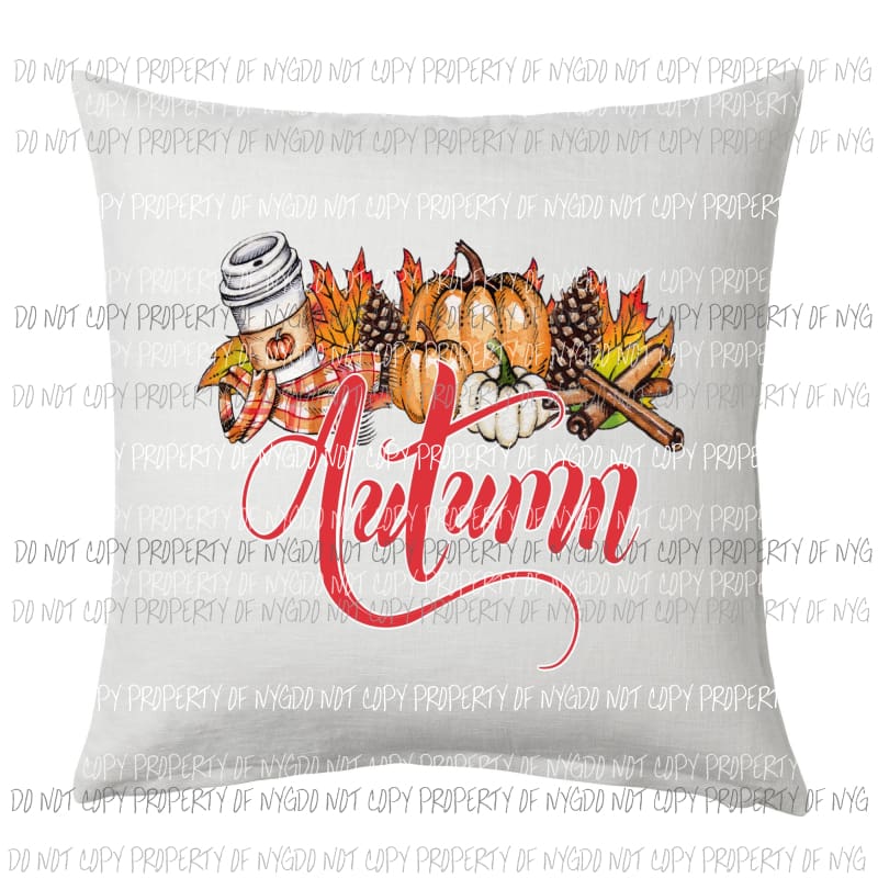 Autumn Pumpkins 2 Sublimation transfers Heat Transfer