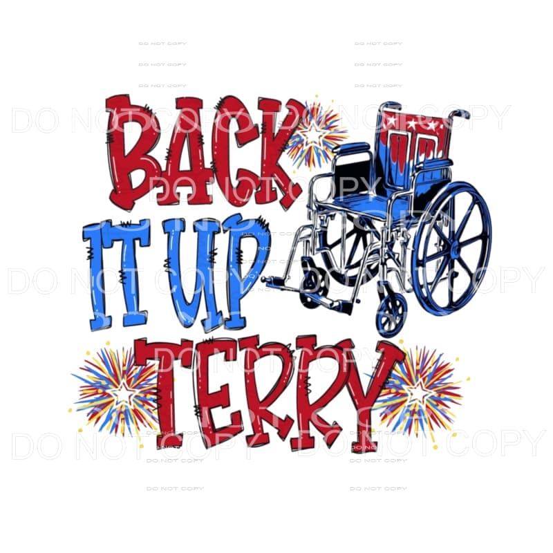 Back it up Terry # 2 Sublimation transfers - Heat Transfer