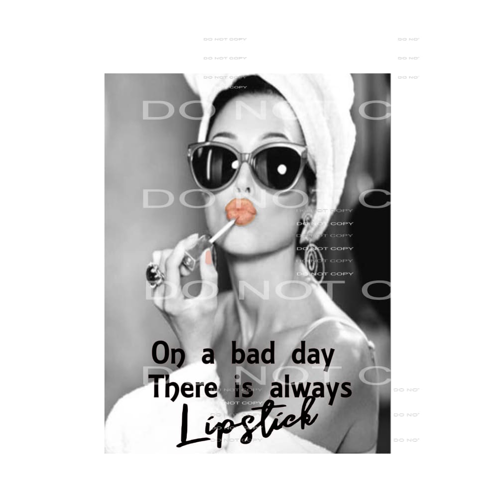 bad day lipstick # 1499 Sublimation transfers - Heat
