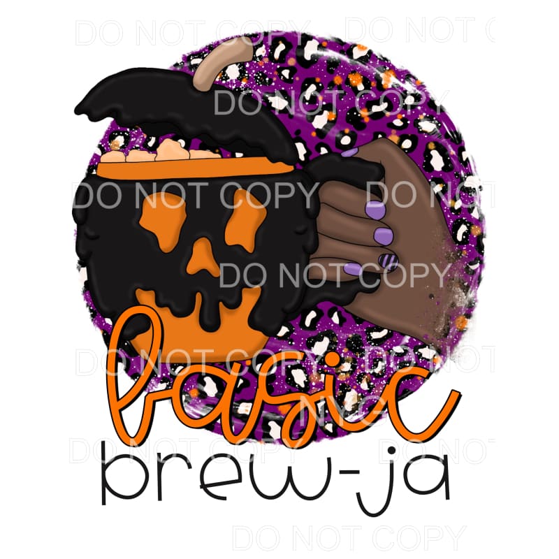 Basic Brew Ja Pumpkin Jack O Latern Mug Orange Purple