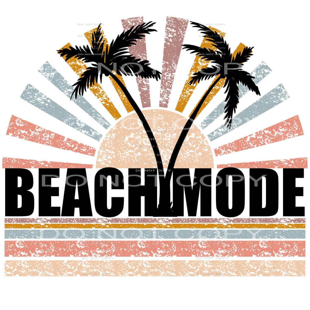 beach mode #6528 Sublimation transfers - Heat Transfer