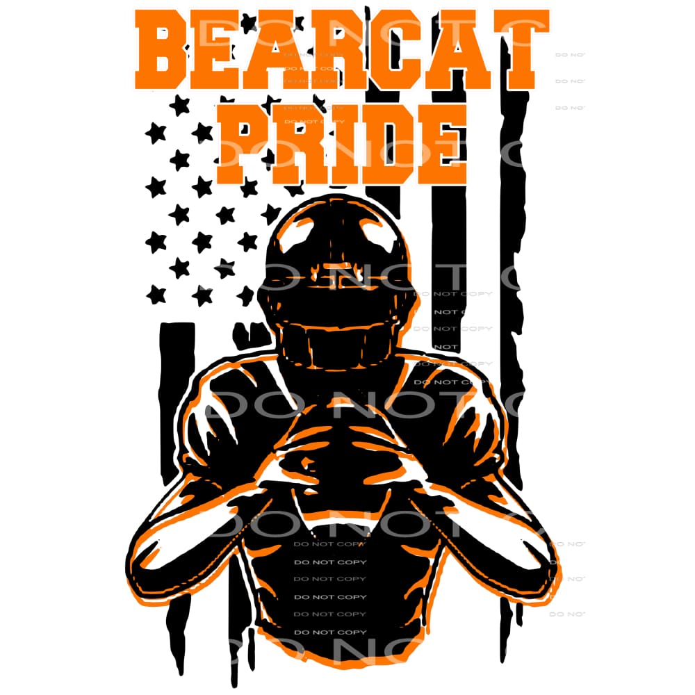 Bearcat Pride Bearcats OB Sublimation transfers - Heat