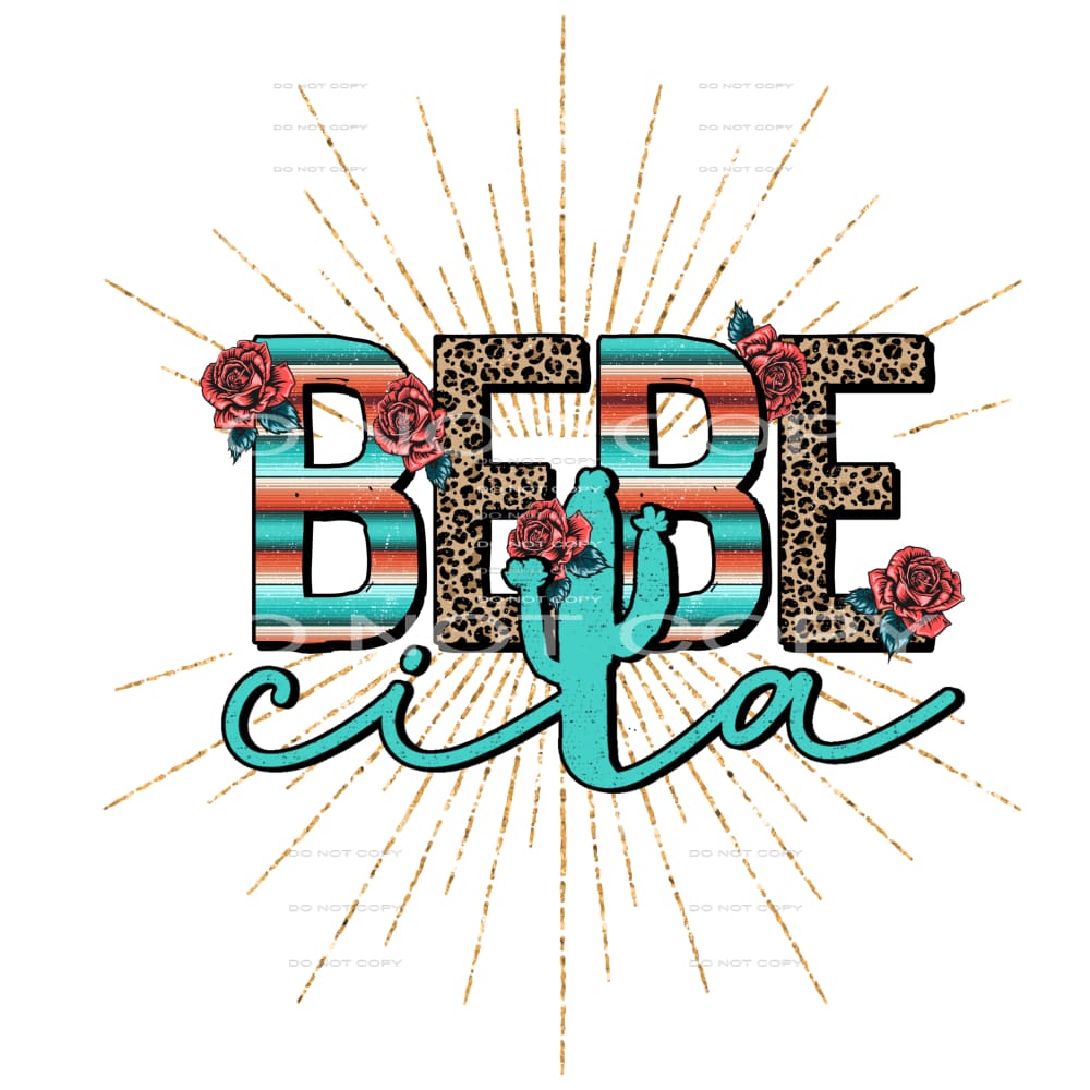 Bebe cila #4569 Sublimation transfers - Heat Transfer