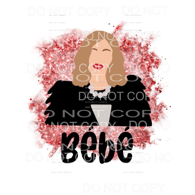 Bebe Schitts Creek Moira Sublimation transfers - Heat