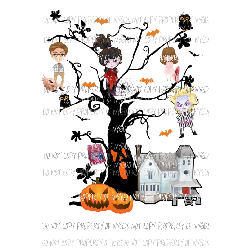 Beetle Juice tree Sublimation transfers Heat Transfer