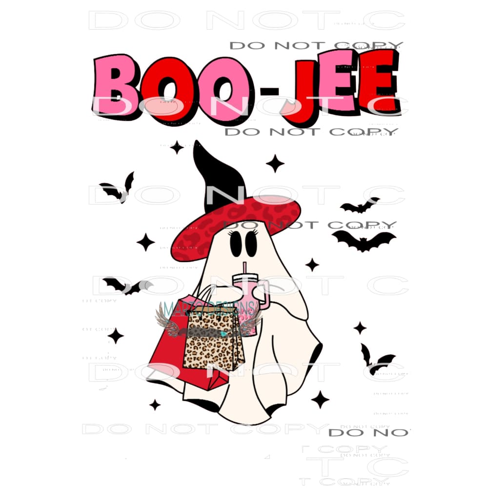 Boo-jee #7267 Sublimation transfers - Heat Transfer Graphic