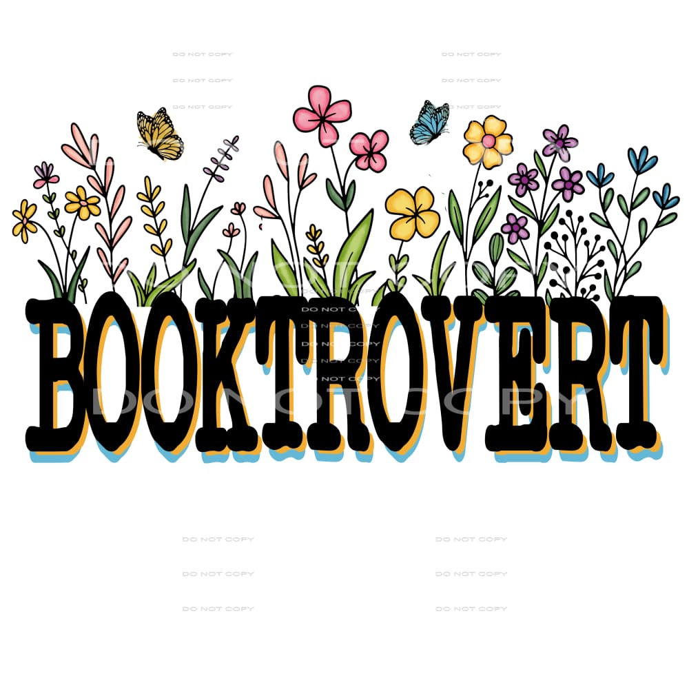 Booktrovert #5473 Sublimation transfers - Heat Transfer