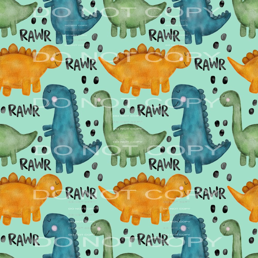 boy dino #4401 Sublimation transfers - Heat Transfer