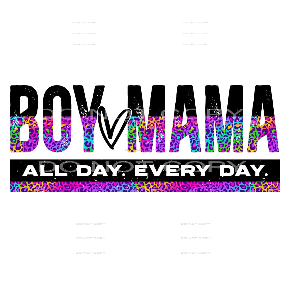 boy mama #4738 Sublimation transfers - Heat Transfer