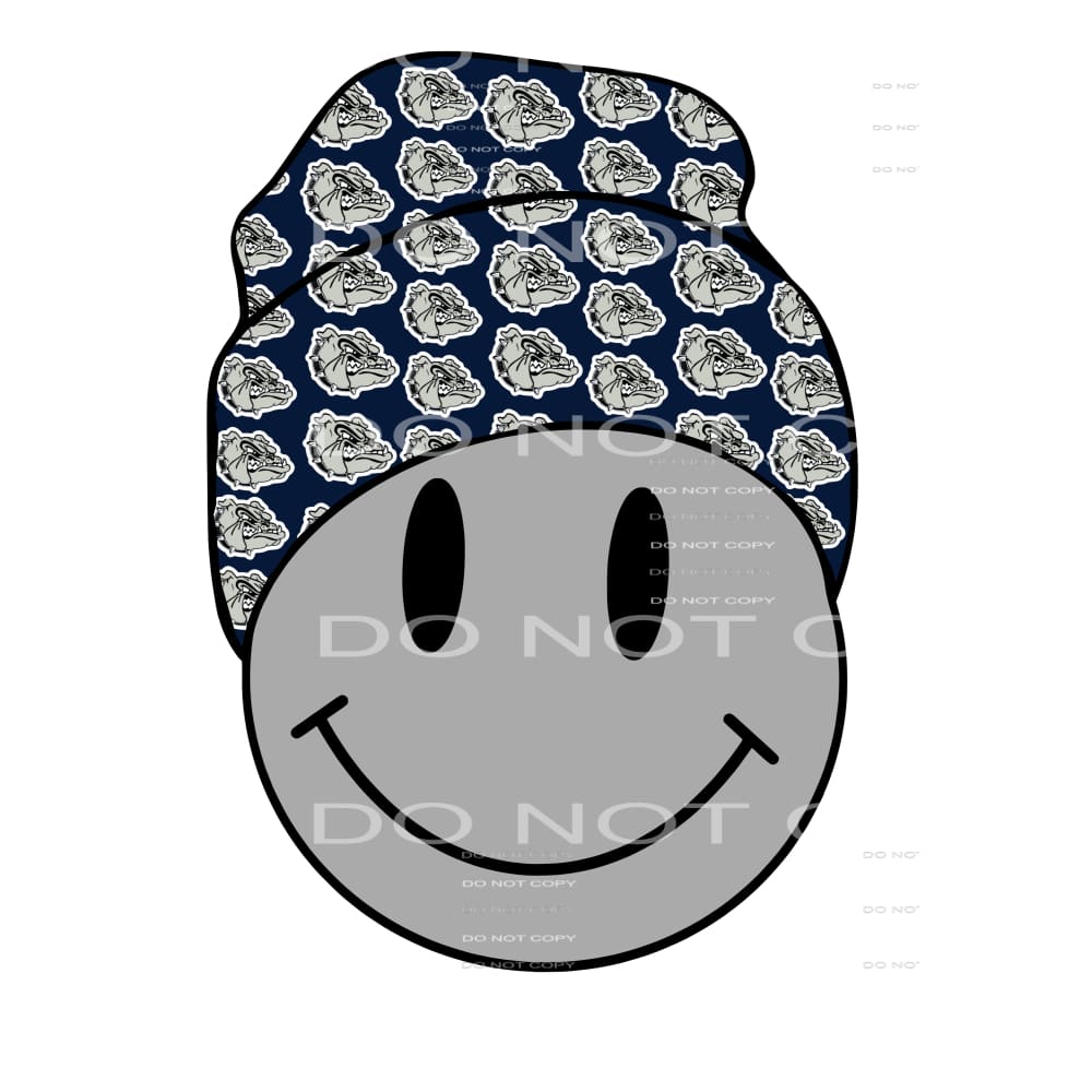 bulldog smile face # 9048 Sublimation transfers - Heat