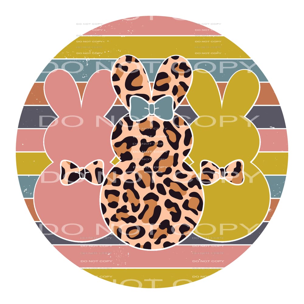 bunnies #4304 Sublimation transfers - Heat Transfer