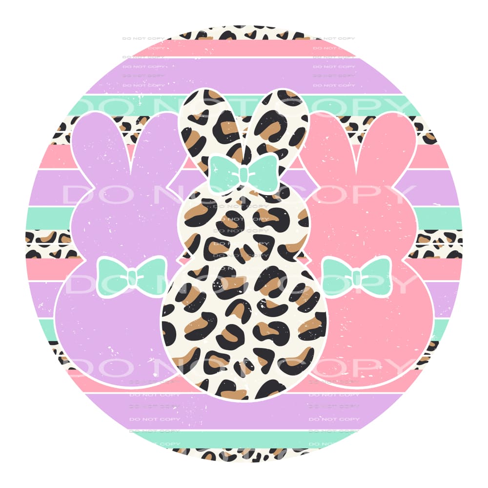 bunnies #4555 Sublimation transfers - Heat Transfer