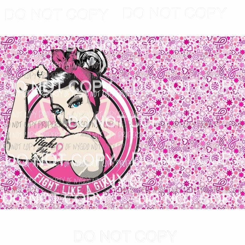 Cancer Combo Sheet #3 Sublimation transfers 13 x 9 inches Heat Transfer