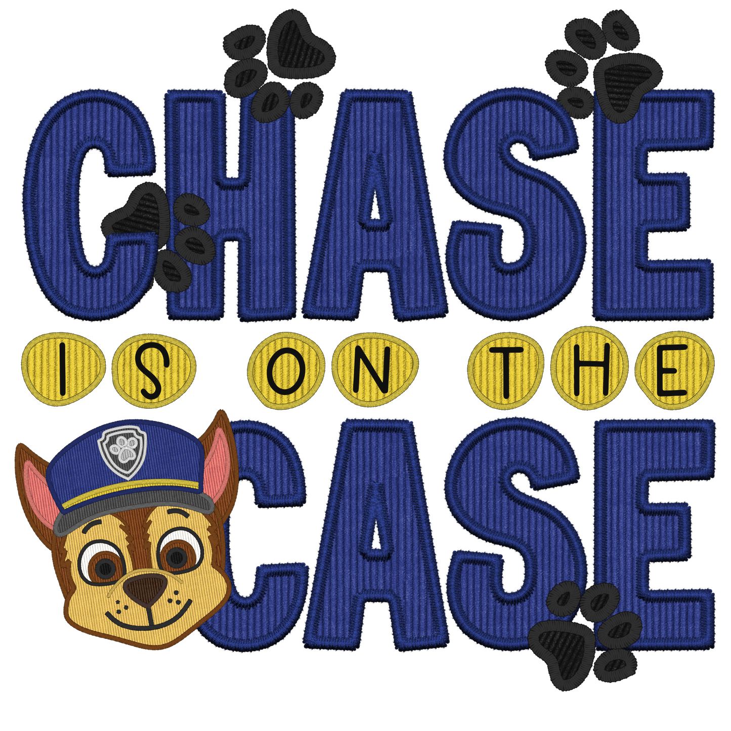Chase Is On The Case #7635 Sublimation transfers - Heat