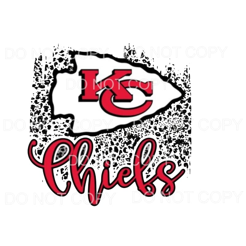 Chiefs # 22 Sublimation transfers - Heat Transfer