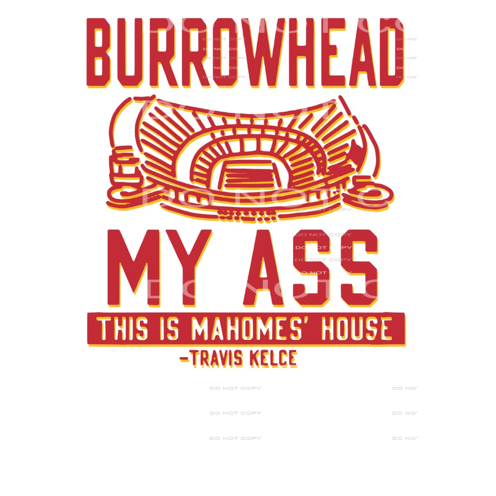 Chiefs # 8040 Sublimation transfers - Heat Transfer Graphic