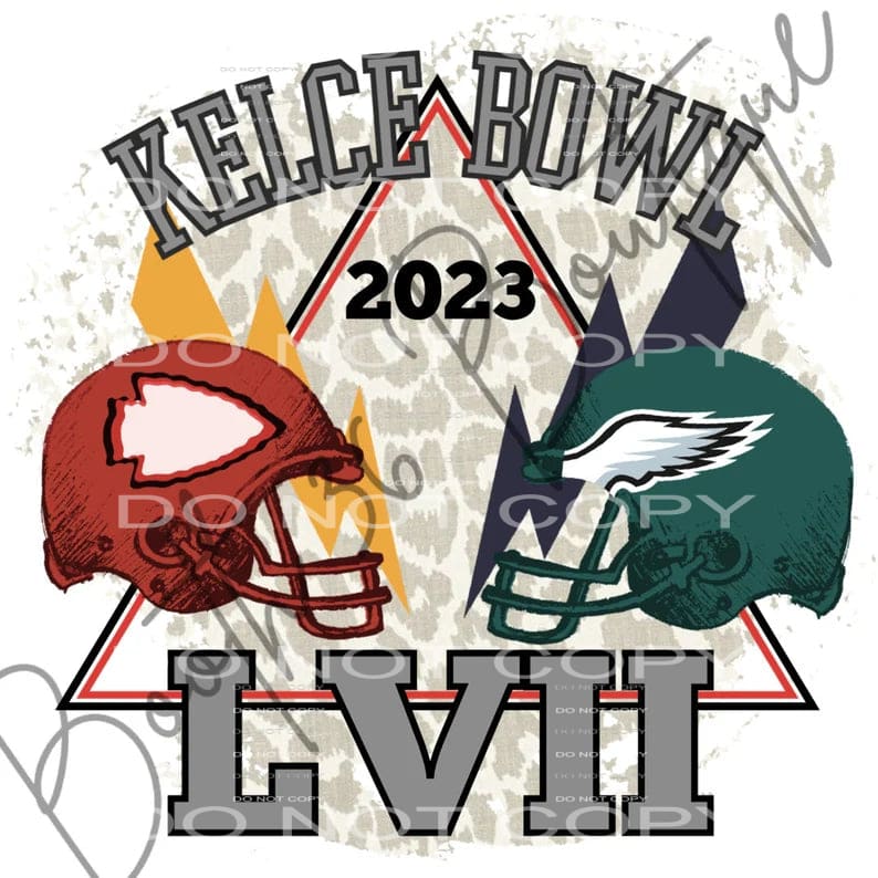 Chiefs kelce Bowl # 8017 Sublimation transfers - Heat