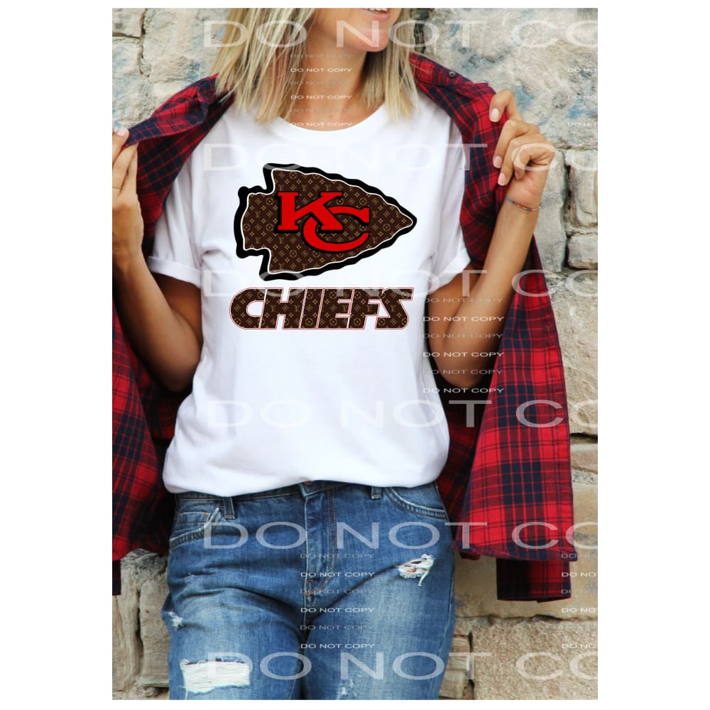 Chiefs LV # 9976 Sublimation transfers - Heat Transfer