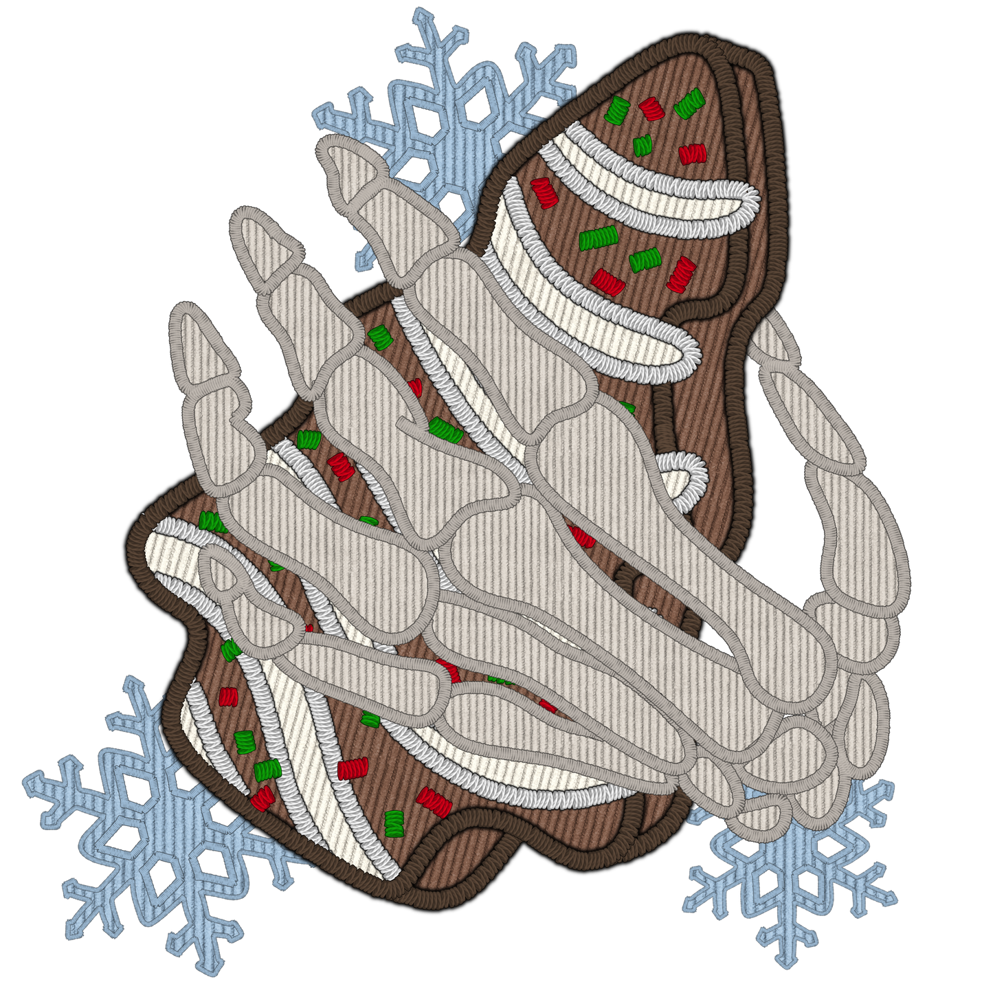 Cholate Christmas Cake #7557 Sublimation transfers - Heat